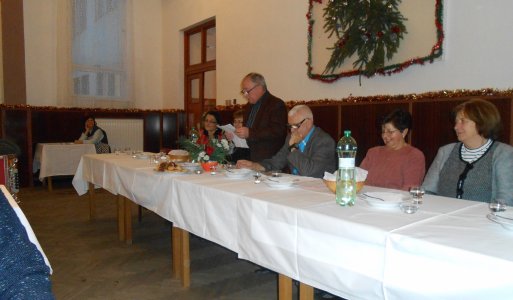 Výročná členská schôdza Klubu seniorov 2016 